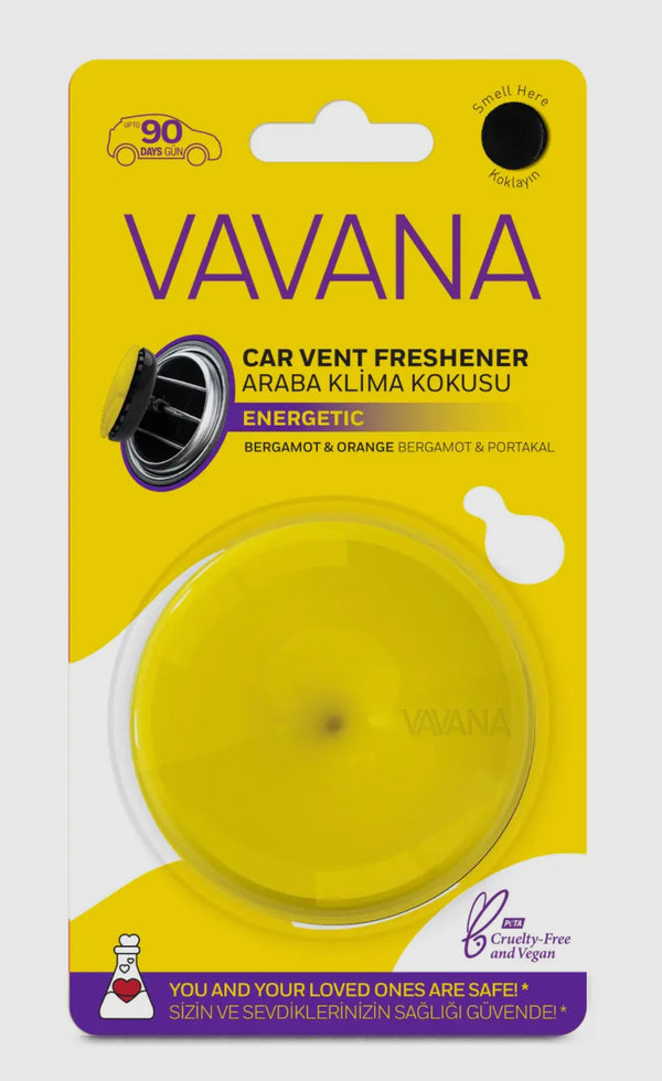 Vavana Car Fragrance Energetic