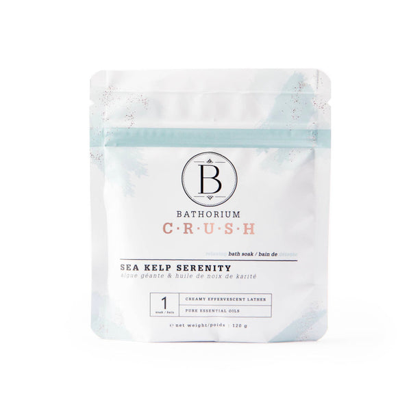 Bathorium Sea Kelp Serenity Crush Bath Soak.